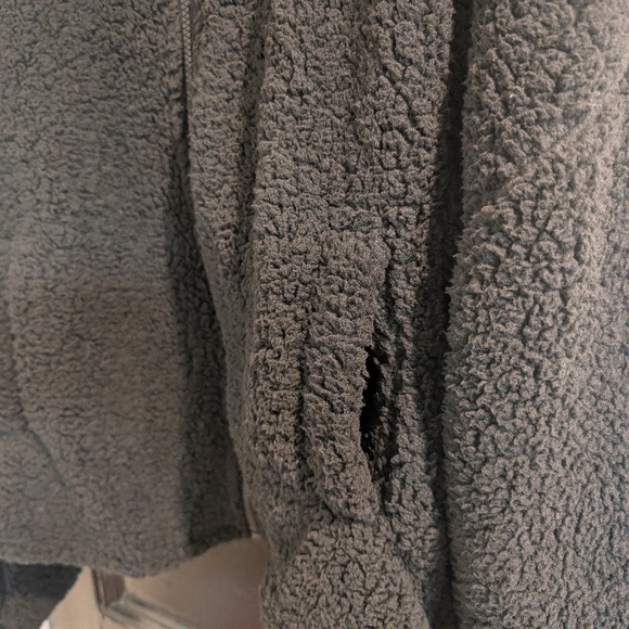Express Sherpa jacket fleece BNWT WOMEN'S - Picture 5 of 15